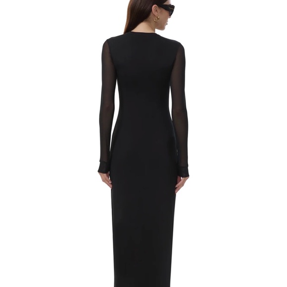 AFRM Elegant Black Long Sleeve Dress - Picture 2 of 12